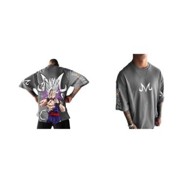 Imagem de Camiseta Masculina Dragon Ball Goku Black Super Saiyan Verão Estilo Ur