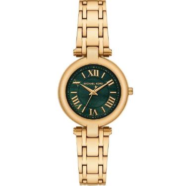 Imagem de Relógio Michael Kors Laney Mk4892/1pn Dourado E Verde