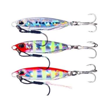 Imagem de Isca De Pesca Marítima De Metal De 16g 32g Para Truta E Atum, Isca De 