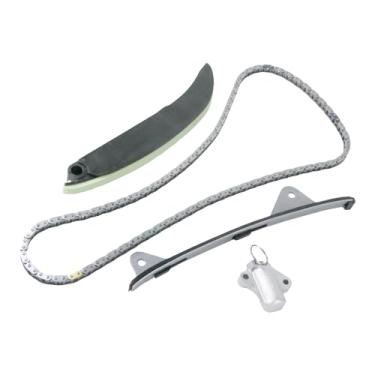 Imagem de FIWARY Kit de corrente de distribuição adequado para Hyundai Kia Elantra Sonata Tucson Optima Soul Forte 2.0L G4NC Substitui OE 24321-2E200 24410-2E000 24420-2E200 24430-2E000 24430-2J000