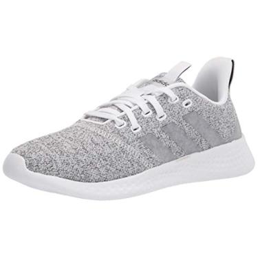 Imagem de adidas Tênis de Corrida Puremotion Feminino, Branco/preto, 11