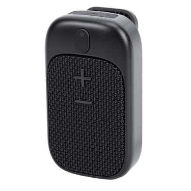 Imagem de ASHATA Alto-falante Bluetooth Vestível, Alto-falantes Portáteis Sem Fio Com Clipe, Subwoofer, para Trabalho Ao Ar Livre