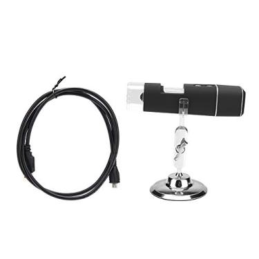 Imagem de Lupa de microscópio digital portátil sem fio WiFi 1000X 2MP HD USB compatível com Android para avaliação de joias de verificação de PCB industrial