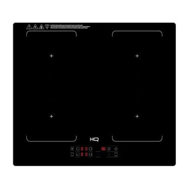 Imagem de Cooktop De Indução Embutir HQ 4 Bocas Painel Touch Free Zone Preto 7000W HQ-IDE7004FZ 220V