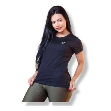 Imagem de Camiseta Baby Look Dry Fit Feminina Fitness Academia - Força Do Sol Mo