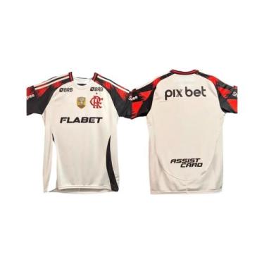 Imagem de Camiseta Unissex Flamengo 2025 Copa Verão Secagem Rápida Respirável Ro