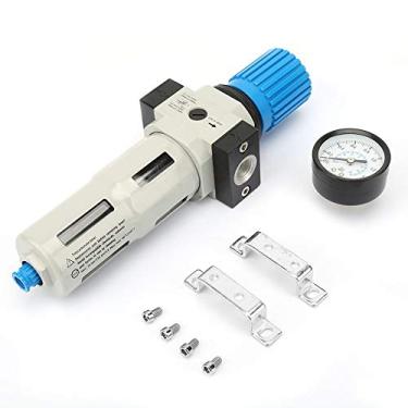 Imagem de Regulador de alívio pneumático da válvula redutora de pressão do filtro do compressor de fluxo de ar LFR-1/2-MIDI