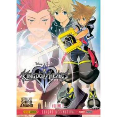 Imagem de Mangá Kingdom Hearts II Edição Definitiva Panini