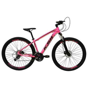 Imagem de Bicicleta Aro 29 KSW XLT Alumínio 24v Câmbio Shimano Garfo Suspensão com Trava no Ombro-Unissex