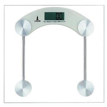 Imagem de Balança Corporal Lorben Digital Quadrada Banheiro Academia Consultório até 180kg