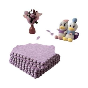 Imagem de Tapete De Atividades Para Bebês Em Pelúcia 4-20 PCS EVA Espuma Macia A