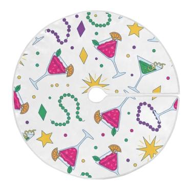 Imagem de ATTX Saia para coquetéis de carnaval de 90 cm – decoração festiva para festas de ano novo e carnaval #496