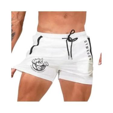 Imagem de Bermudas Masculinas Para Academia, Corrida, Treino De Verão, Jogging E
