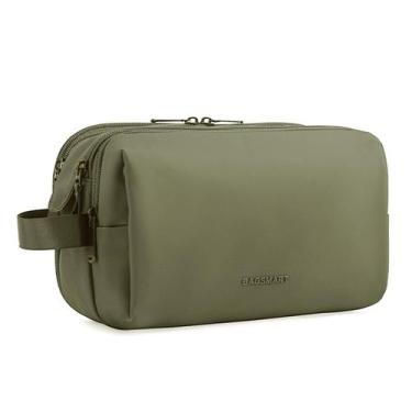Imagem de Bolsa de higiene BAGSMART para homens, organizador de viagens, verde, 