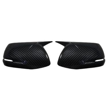 Imagem de Capa Para Espelho Retrovisor Lateral De Carro, Padrão De Fibra De Carbono/Preto Brilhante, Compatível Com Honda CRV CR-V 2017-2020(Carbon Look)