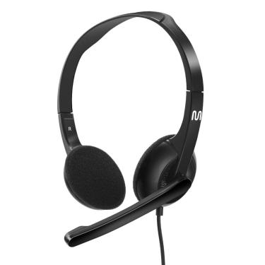 Imagem de Headset com Fio HF250 Cabo de 150CM P3 com Adaptador USB com Controle de Volume Integrado - PH467