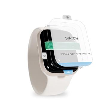 Imagem de Watch Series 10/11 42 mm Protetor de tela de alto nível pacote com 2 – Proteção contra arranhões, autorreparação, sem bolhas, filme de fácil instalação