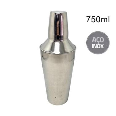 Imagem de Coqueteleira de Inox para Drinks Premier - WINCY BRASIL COM. DE ART P/