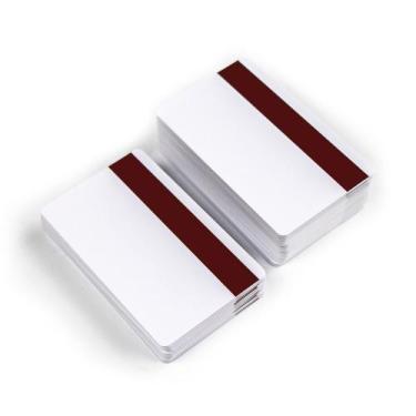 Imagem de CARTÃO PVC BRANCO 0,76 MM Tarja Magnética Baixa - 10 unidades - RICOH