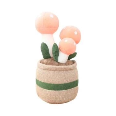 Imagem de Brinquedo De Pelúcia Kawaii De Flor Artificial De 30cm, Cacto E Girass