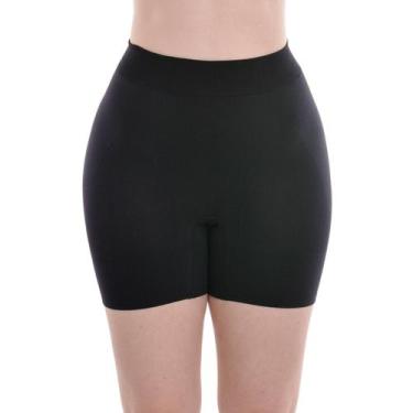 Imagem de Short Modelador Com Compressão Skin Loba Lupo, G, Preto