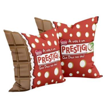 Imagem de Almofada Chocolate Páscoa Criativa Presente Surpresa Frase de Amor Dec