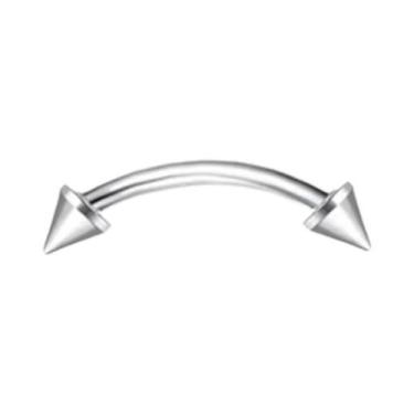 Imagem de Piercings De 16G Para Mulheres: Argolas Curvas Para Sobrancelha, Umbig