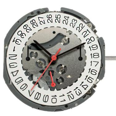 Imagem de Máquina para Relógio de Pulso Vk63a com Calendário e Acumuladores - Re