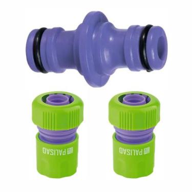 Imagem de KIT Emenda de Mangueira com Engate Rápido (3/4pol.) PALISAD