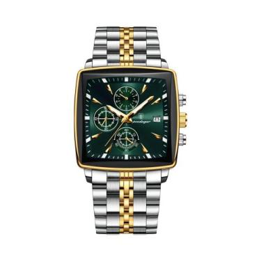 Imagem de Relógio De Pulso Masculino De Quartzo POEDAGAR De Luxo Com Cronógrafo 