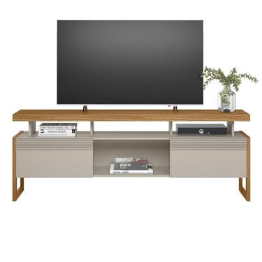 Imagem de Rack Linea Brasil Esmeralda Nature/off White