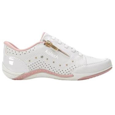 Imagem de Tênis Feminino Kolosh Casual Macio Conforto Moda C1299, 36, Névoa, Fem