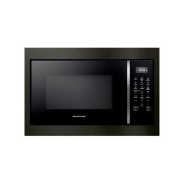 Imagem de Micro-ondas 32L Black Inox de Embutir 127V (110V) Eclipse Collection BM146APANA Brastemp
