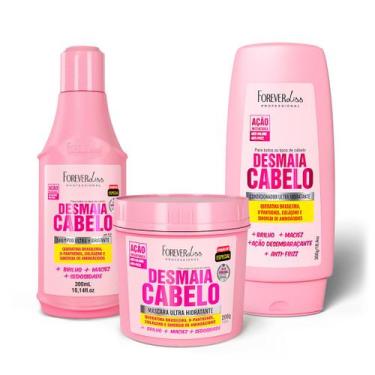 Imagem de Kit Desmaia Cabelo com Shampoo, Máscara 200g e Condicionador - FOREVER
