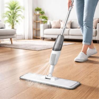 Imagem de Mop Spray de Limpeza com Reservatório Rodo Microfibra Piso - Yeet