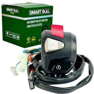 Imagem de Punho Partida Cb500 Com Pisca Alerta Para Titan Fan 160 150 - Smart Fo