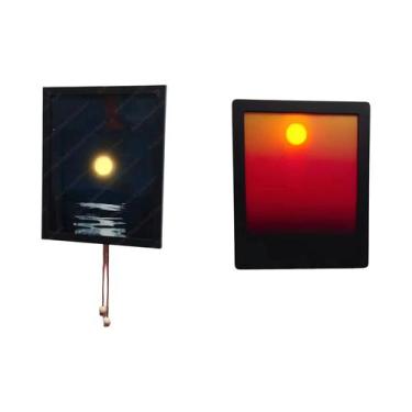 Imagem de Luminária De Parede Ajustável Nascer Do Sol E Pôr Do Sol Com Cordas Du