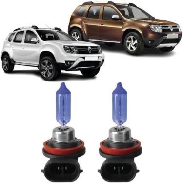 Imagem de Lampadas super branca farol milha renault duster todos h11 - VELOX TIG