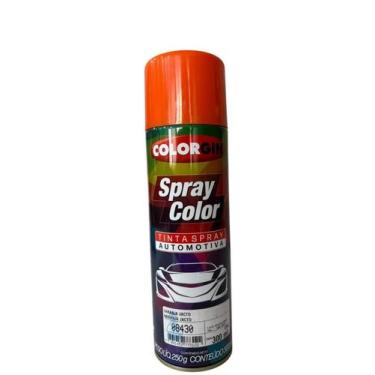 Imagem de Tinta automotiva spray colorgin cor laranja jacto 300 ml