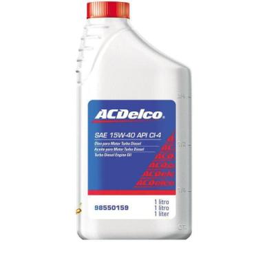 Imagem de Oleo De Motor 15w40 Ci-4 Acdelco Turbo Diesel Pecas Genuinas Gm S10 bl