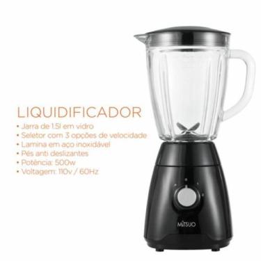 Imagem de Liquidificador Mitsuo BL1403-N 110V/60HZ, 110V