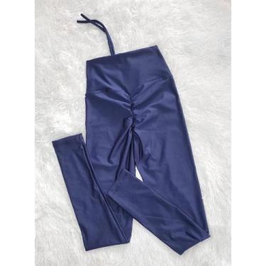 Imagem de Calça Legging Empina Bumbum Com Cordinha Leg Cintura Alta - PIJAMAS VI