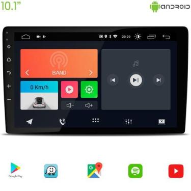 Imagem de Central Multimidia 10.1" Android 10 com 2 USB Bluetooth Espelhamento G