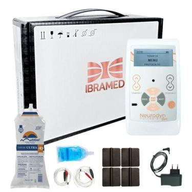 Imagem de Eletroestimulador Ibramed Neurodyn Portátil TENS Burst 2 Canais Bivolt