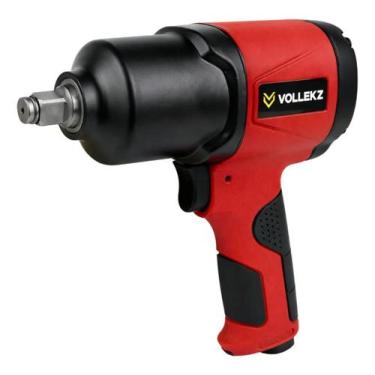Imagem de Chave Impacto Pneumática 1/2 Pol 600nm Martelo Duplo Vollekz