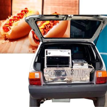 Imagem de Kit Cachorro Quente e Hot Dog para Carro hatch - R2
