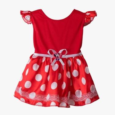 Imagem de Fantasia Baby Minnie Disney Bebê Vestido - MC Presentes