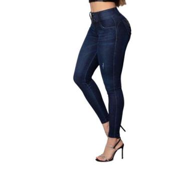 Imagem de Calça Jeans Feminina Tamanho 40 CIgarrete - Sawary, 40