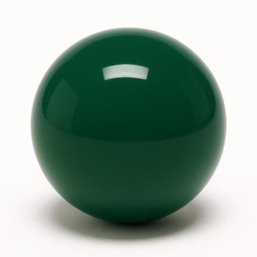 Imagem de Bola de Sinuca Avulsa Lisa Rei dos Tacos 52,4 mm, Verde