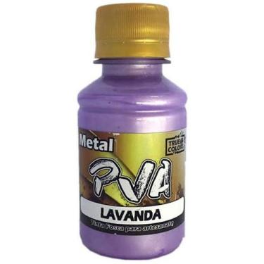 Imagem de Tinta PVA Metal True Colors 7962 Lavanda 100 ml - Efeito Metálico - no